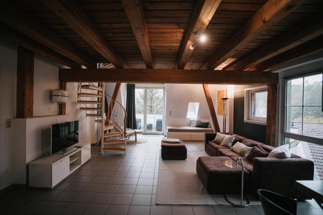 Eigenes Maisonettehaus In Idyllischer Lage Mit Balkon, Nahe Messe, 24H Self-Check In, Gratis Parken شفاباخ المظهر الخارجي الصورة
