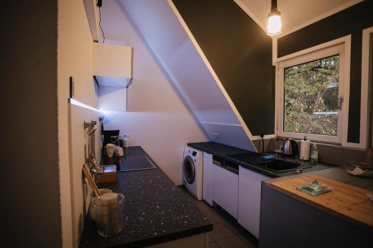 Eigenes Maisonettehaus In Idyllischer Lage Mit Balkon, Nahe Messe, 24H Self-Check In, Gratis Parken شفاباخ المظهر الخارجي الصورة