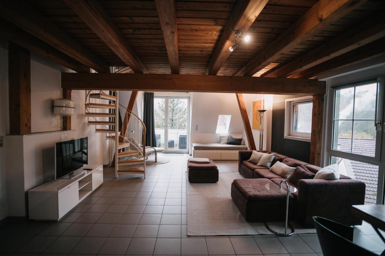 Eigenes Maisonettehaus In Idyllischer Lage Mit Balkon, Nahe Messe, 24H Self-Check In, Gratis Parken شفاباخ المظهر الخارجي الصورة