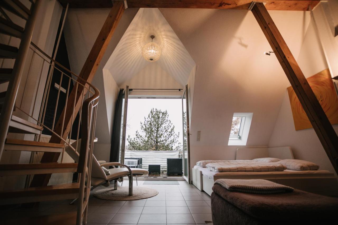 Eigenes Maisonettehaus In Idyllischer Lage Mit Balkon, Nahe Messe, 24H Self-Check In, Gratis Parken شفاباخ المظهر الخارجي الصورة